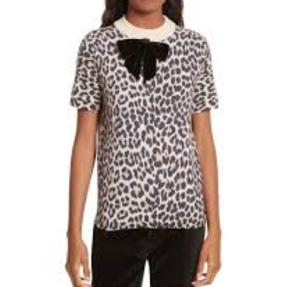Kate Spade Leopard and Bow Top